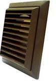 FIXED GRILL 100mm 4 INCH BROWN